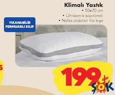 KLİMALI YASTIK 50X70 CM